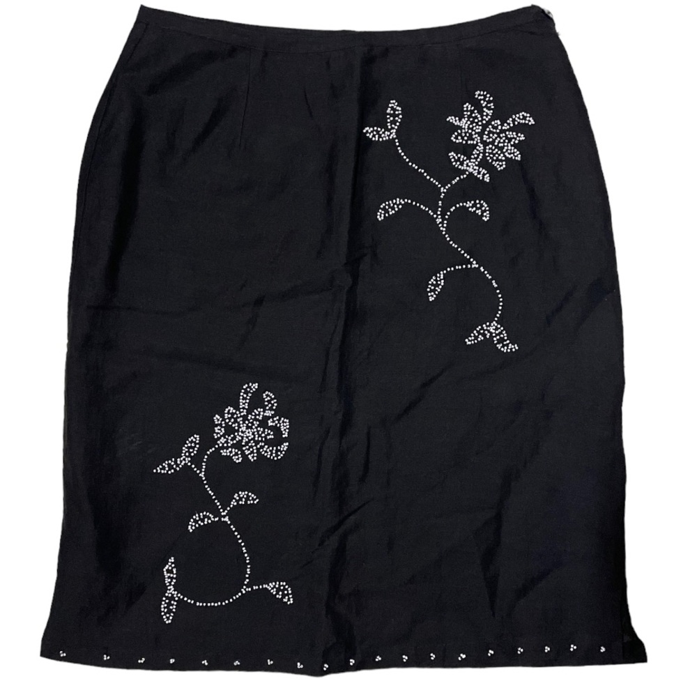 VTG SilkLand Beaded Skirt